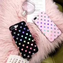 

Mr.orange Blu-Ray Phone Case For iPhone 6 6S 7 8 Plus X Luxury Cute Heart Soft IMD Phone Back Cover Cases Coque Best Gifts