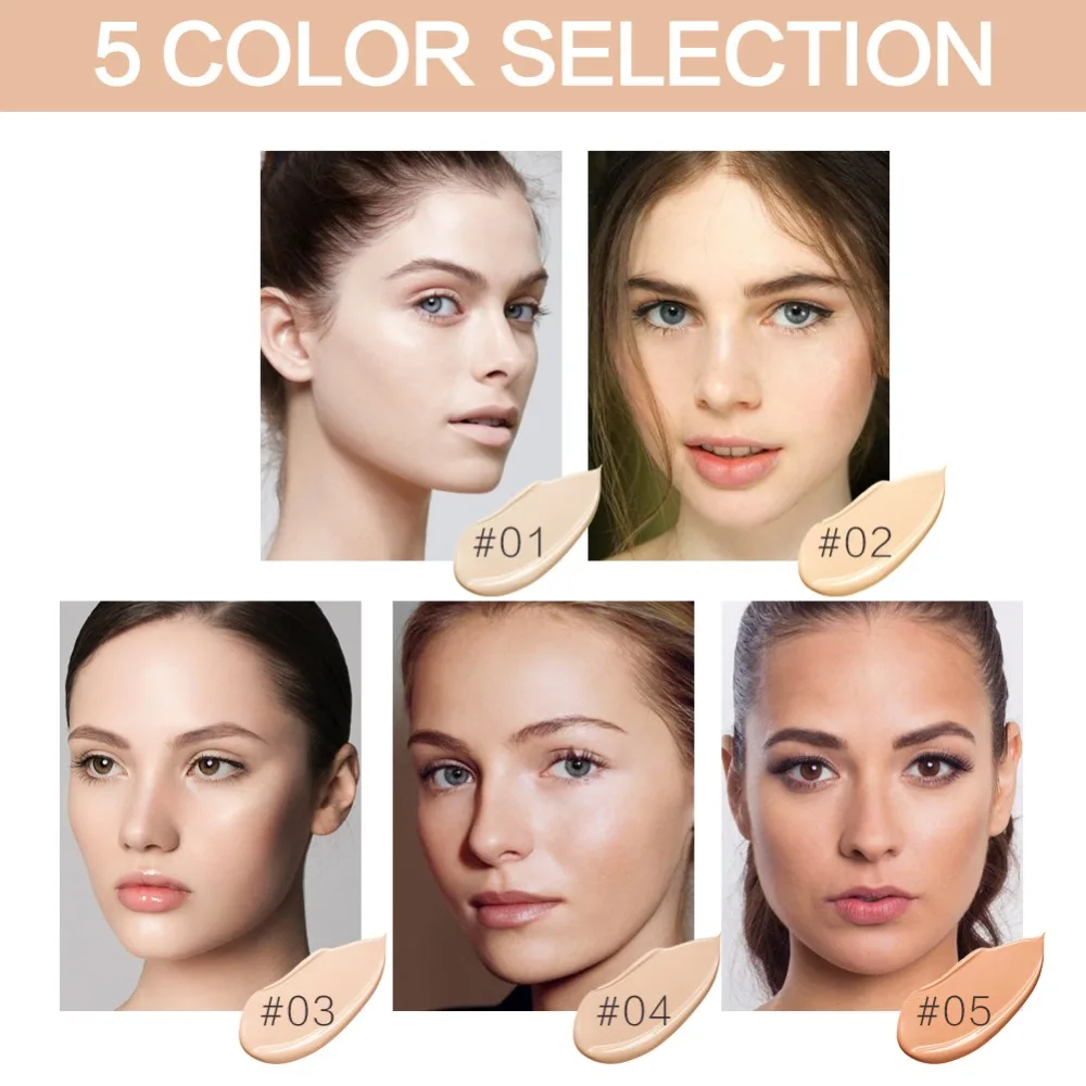 SACE LADY полное покрытие лица жидкий консилер макияж глаз темные круги ...