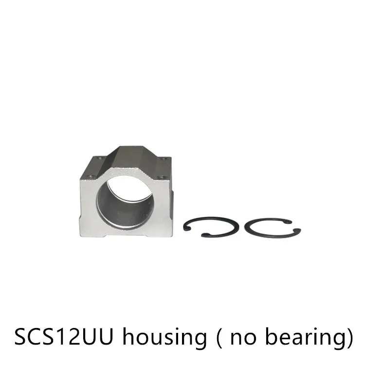 Алюминиевый корпус SCS12UU без подшипника LM12UU для линейного SC12UU 12 мм|Подшипники| |