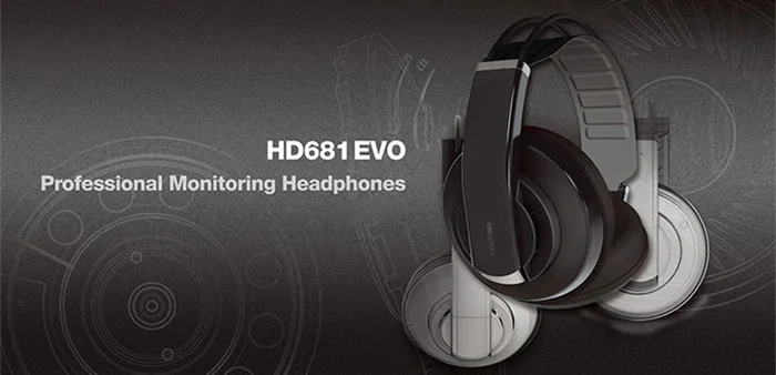 Superlux HD681 EVO Профессиональный Мониторинг DJ наушники с шумоизоляцией Игровые наушники Спортивная гарнитура наушники