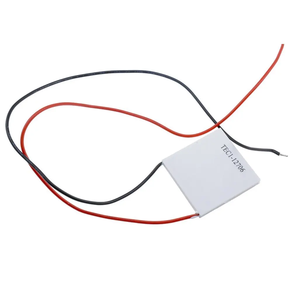 

TEC1-12706 40X40MM 12V 60W Heatsink Thermoelectric Cooler Cooling Peltier Plate Module