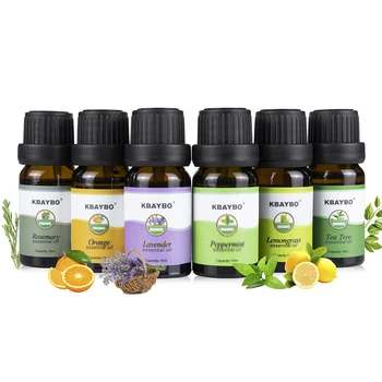 

Aromatherapy Oil Humidifier Essential Oil for Diffuser 6 Kinds Fragrance of Rosemary Orange Lavender Peppermint Lemongrass Tea