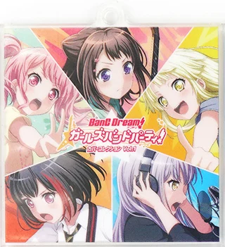 Bang Dream! Roselia Poppin'Party Afterglow Pastel* палитры привет счастливый мир! Аниме игра акриловый брелок - Цвет: 01