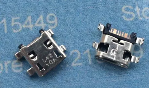 10 шт./лот micro 7P зарядный порт док-станция для samsung S4 mini I9190 i9195 I8262 I8268 S5310L S5312 |