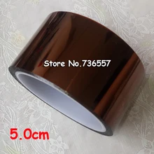 50 мм* 100ft односторонний самоклеящийся тепла устойчивая полиамидная Kapoton Лента BGA PCB пайка SMT Экранирование приспособление для Бейджа