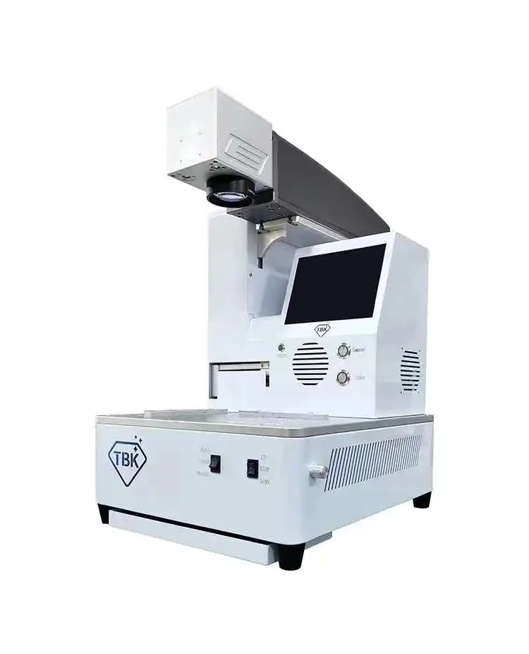  TBK auto Laser Engraving Machine Built-in Computer LCD Laser Repair Machine For IPhoneX XS Max 8 8+