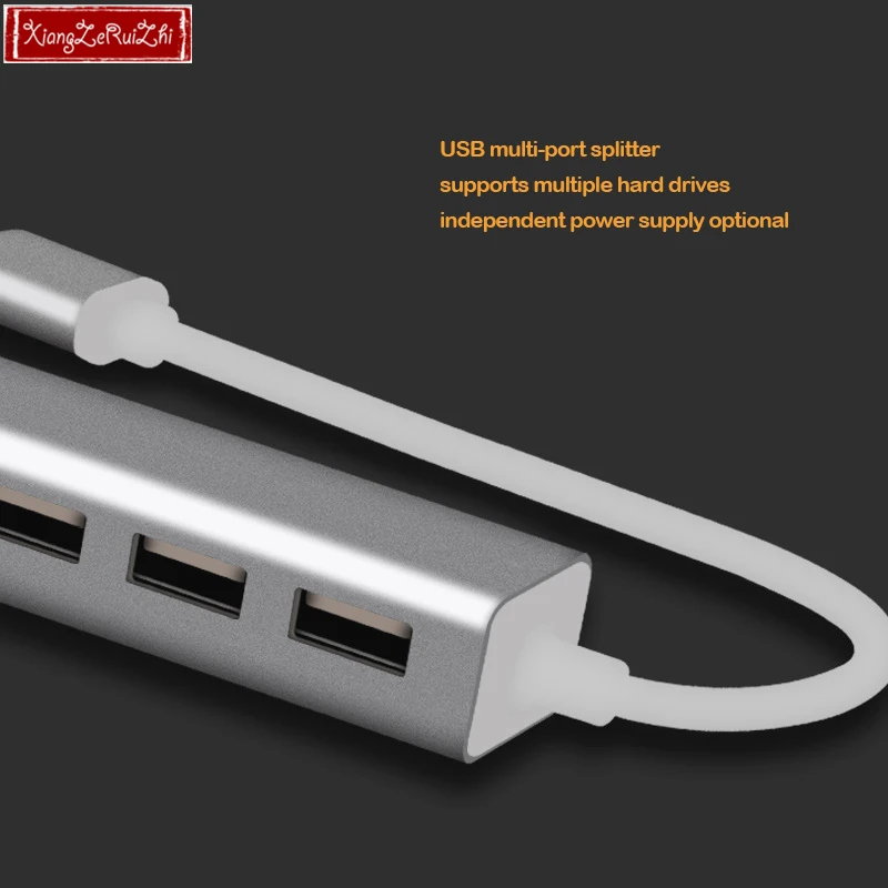 

For Mobile phone type-c docking station 4port usb splitter type c hub turn usb2.0 one drag four expansion dock adapter for appl