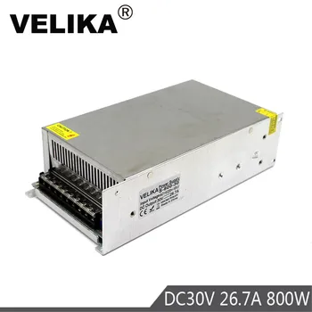 

Switching Power Supply DC 26.7A 800W Driver Transformers 220V 110V AC to DC 30V Power Adapter for CCTV DIY LED Light Lamp CNC