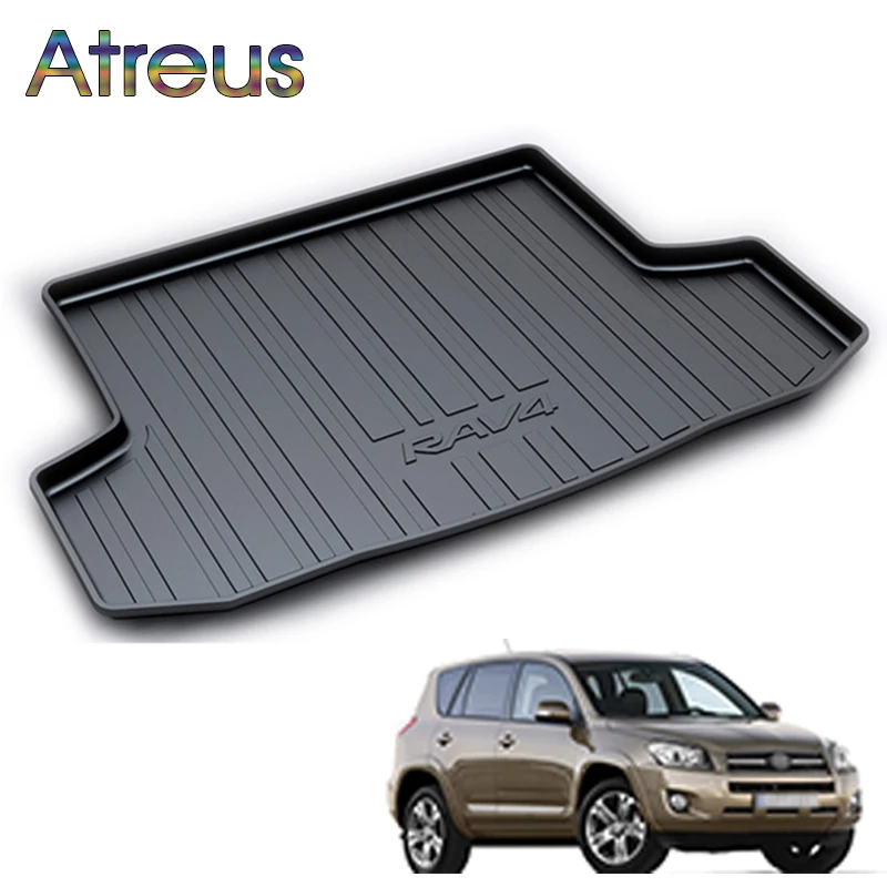 

Atreus Car Rear Trunk Floor Mat Durable Carpet For Toyota Rav4 Camry XV40 XV50 Corolla E140 E150 E170 2018 Boot Liner Tray mat