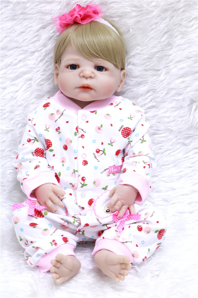 2" reborn Baby Doll кукла принцесса для девочек Полное Тело Мягкие силиконовые Младенцы Девочки реалистичные настоящие куклы Bebe реальное возрождение bonecas