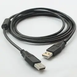 М 1,5 м позолоченный USB 2,0 A к A (от мужчины к мужчине) скоростной кабель 24AWG Высокая распродажа модный