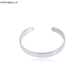 

New Hot Smooth High Quality 100% Real 925 Sterling Silver Bangles Fashion Designer Stunning Bracelets For Women Adjustable