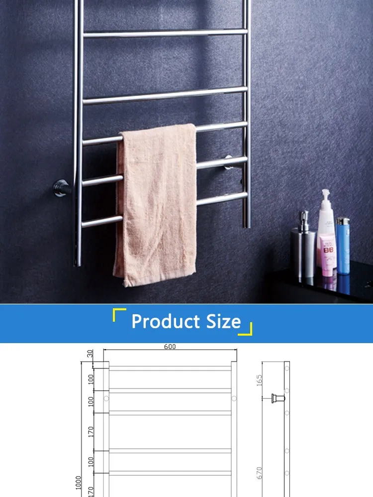 Полировка ванной полотенцесушитель электрический полотенцесушитель из нержавеющей стали полка для ванной комнаты полотенцесушитель электрический HZ-928AS