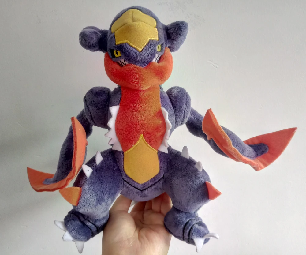 Оригинальная мягкая плюшевая кукла pokemon Mega Garchomp 9 дюймов Новинка|Персонажи