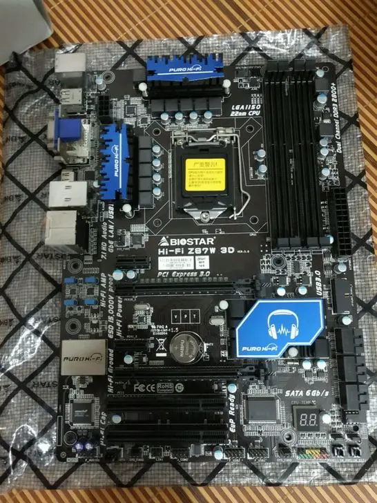 

Used,100% original for Biostar Hi-Fi Z87W LGA 1150 DDR3 RAM 32G Motherboard ,100% tested good