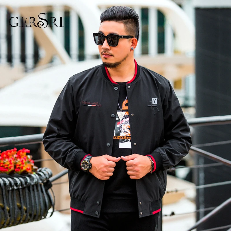 

Gersri middle-aged men's jacket thin jacket loose jacket pure cotton leisure spring autumn oversized XL-7XL Jacket for Male