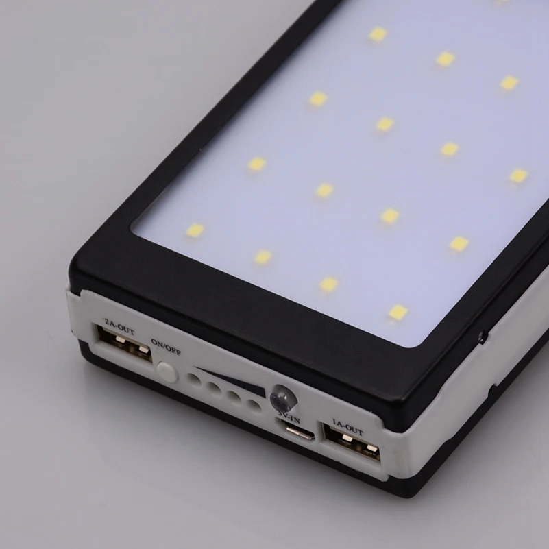 (No Battery) 30000mah Solar Power Bank Charger Powerbank DIY Kit Board Case 18650 Dual USB for Xiaomi Phone LED Pover Power Bank (No Battery) 30000mah Solar Power Bank Charger Powerbank DIY Kit Board Case 18650 Dual USB for Xiaomi Phone LED Pover Power Bank