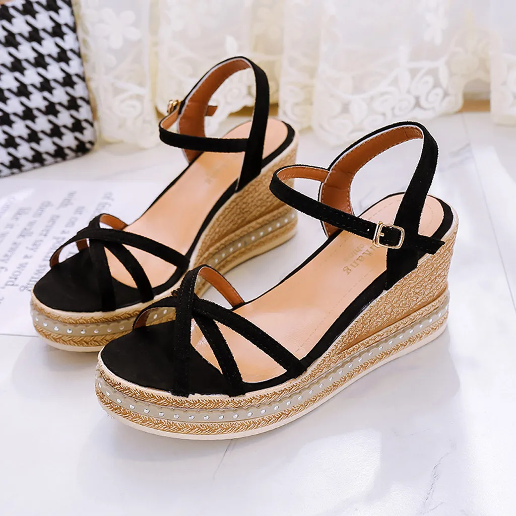 SAGACE/женская повседневная обувь с закрытым носком и пряжкой Женские босоножки на