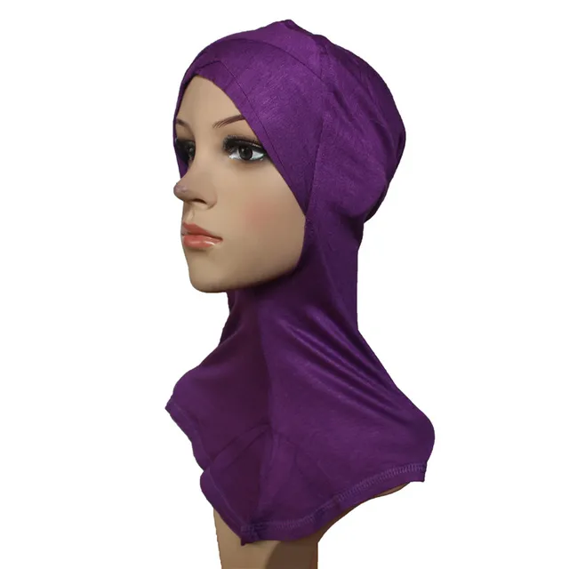 Buy Muslim Sport Inner Hijab Caps Islamic Underscarf Hats Full Cover Cross