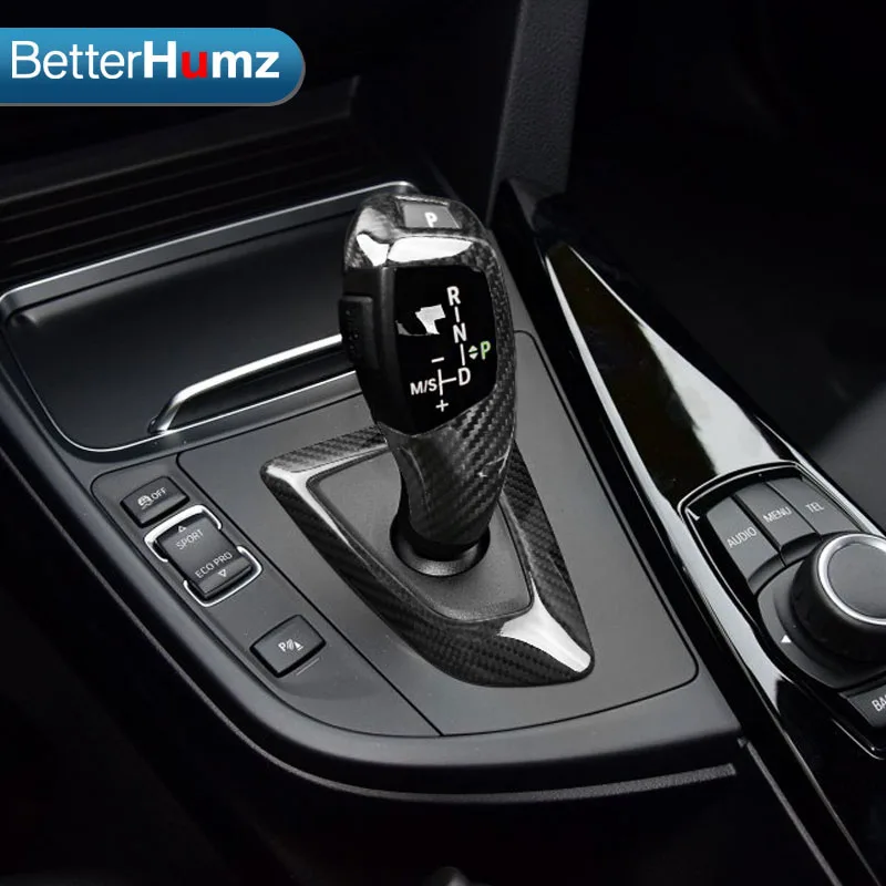 Для BMW F20 F30 F31 F34 5 серия карбоновое волокно сменная панель переключения передач