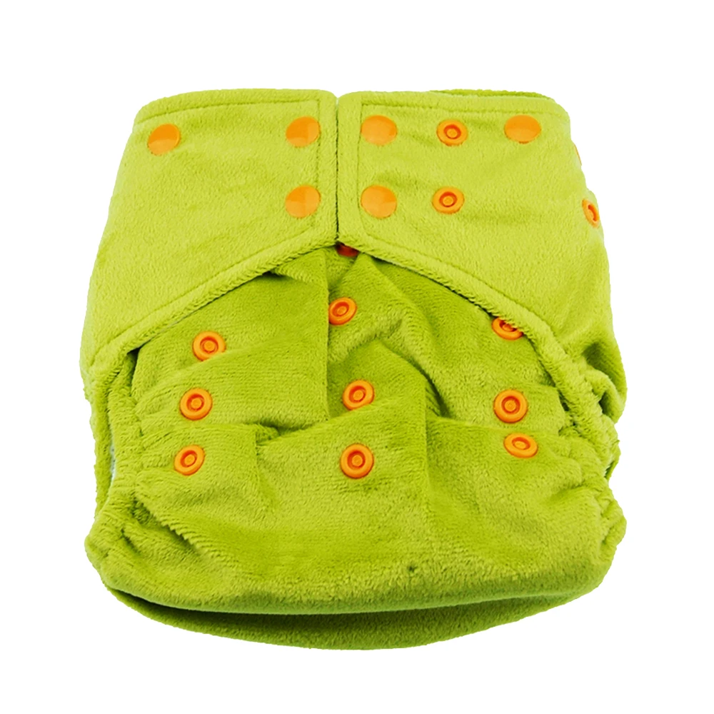 minky green