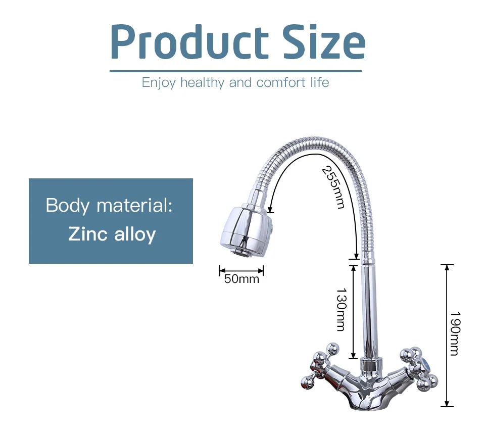 FRAP Top Quality Kitchen Sink Faucet Mixer Cold and Hot Kitchen Tap Mixer Silver Single Hole Water Tap torneira cozinha F4319