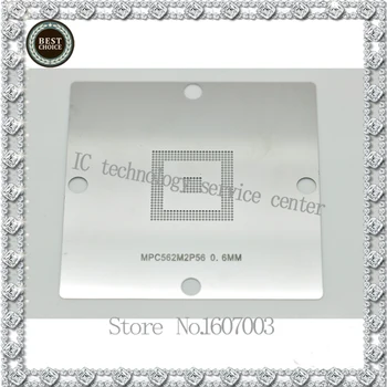 

E7/E16 stencil MPC561/562/555 for BGA CPU chip bumping with steel mesh 0.6MM