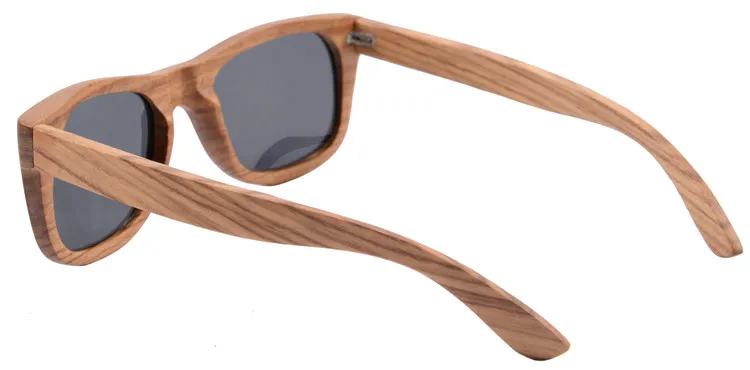 Высококачественные деревянные очки для женщин и мужчин, поляризационные солнцезащитные очки, модные деревянные очки для вождения, очки пилота Oculos De Sol 6136