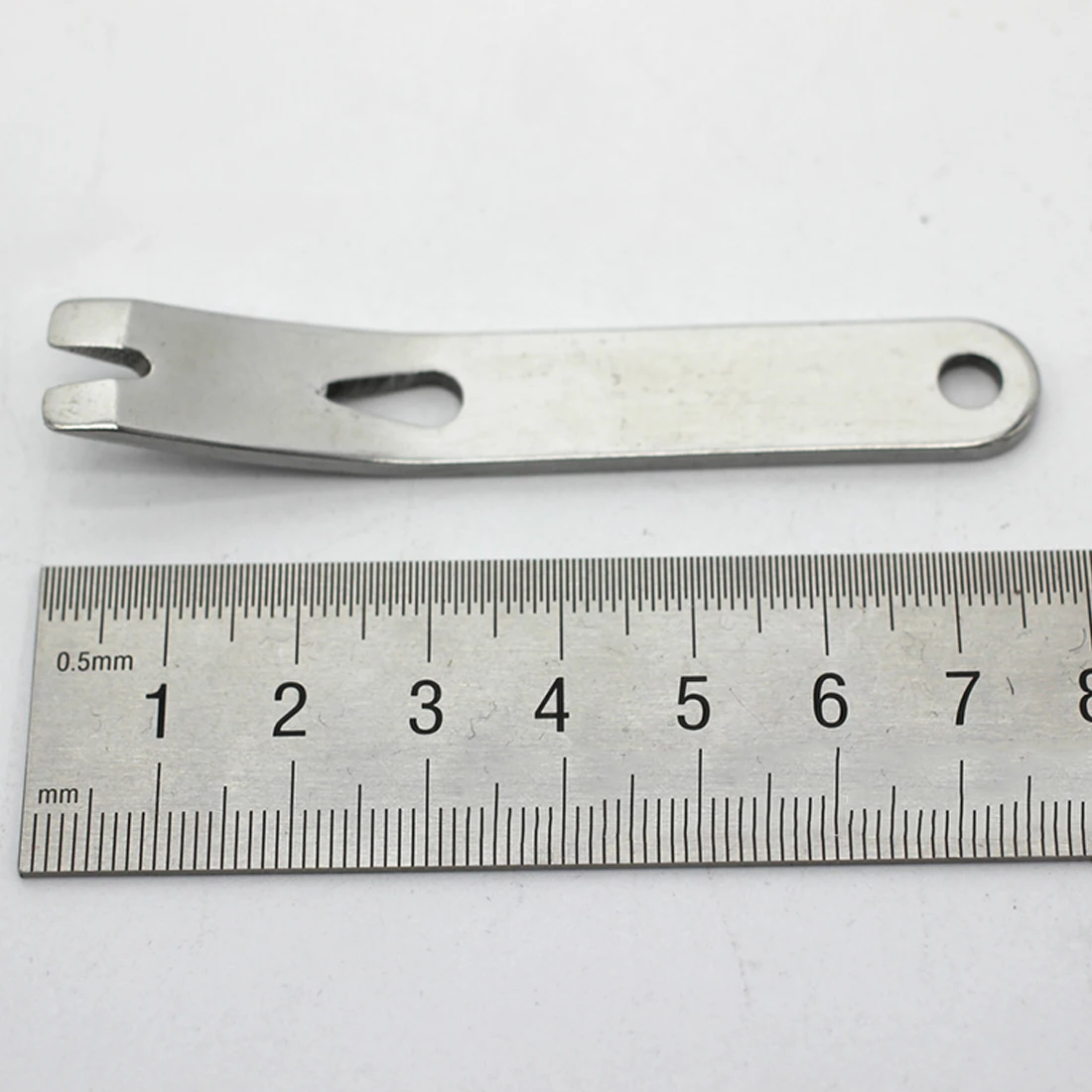 Зубчатый мини-кривошипный Карманный лом брелок для ключей многофункциональный инструмент скребок для выживания EDC