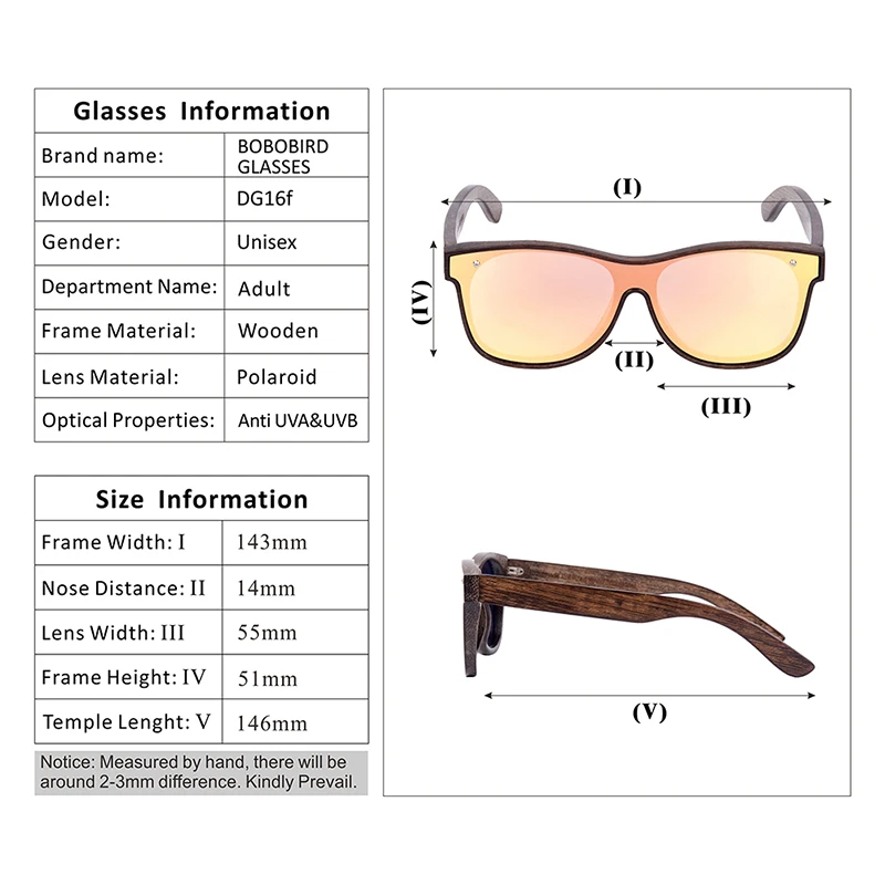 BOBO BIRD, мужские и женские поляризованные солнцезащитные очки, роскошные модные деревянные очки, очки унисекс, lunette de soleil femme DG16