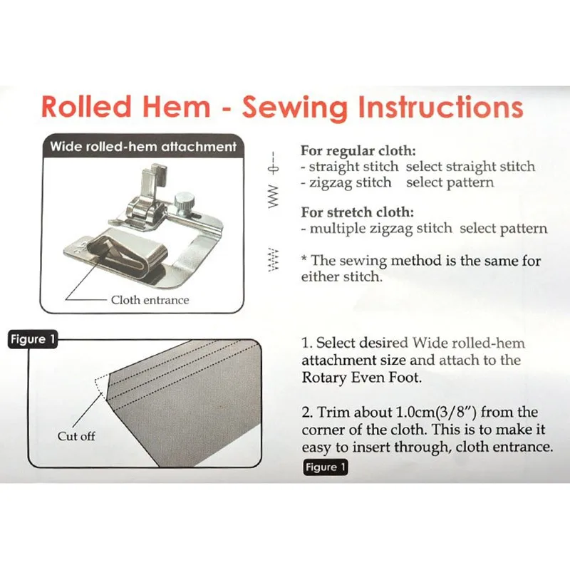 

1PCS Multi Function Household Electric Sewing Machine Presser Foot Holder Quick Change Z7 Roll Side Curling Walking Foot