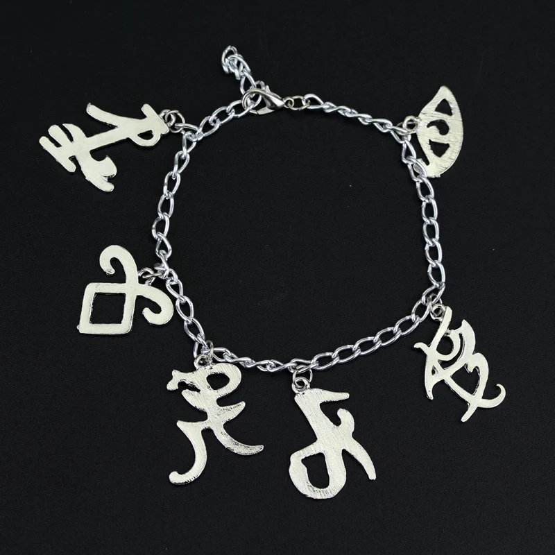 

2017 New Fashion Movie Jewelry Bracelets & Bangles The Mortal Instruments City Of Bones Shadowhunters Rune Charm Bracelet
