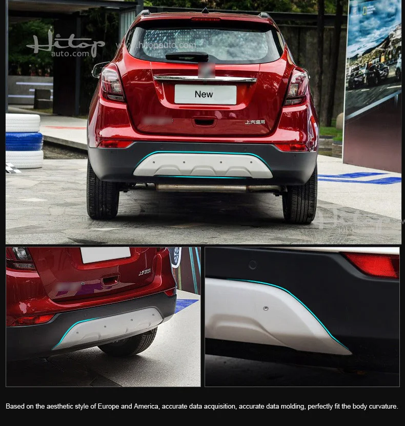 Горячая нержавеющая сталь бампер крышка защита skid plate bull БАР для Opel Mokka X для Buick Encore 2013- или-2018year