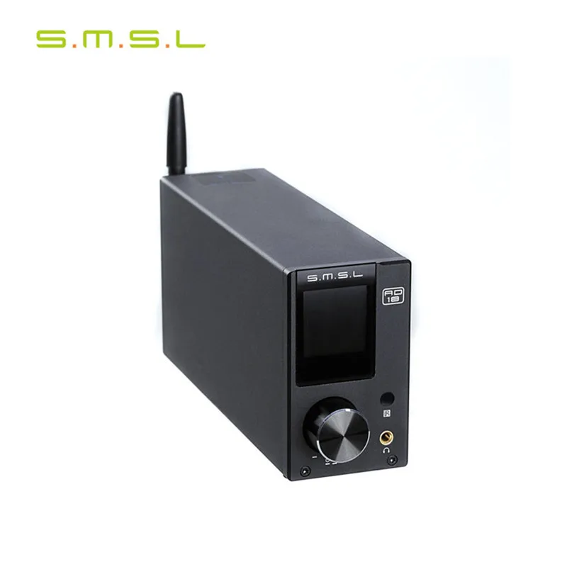 SMSL AD18 домашний полный цифровой усилитель мощности 2,1 Hifi USD DAC Bluetooth усилитель аудио усилитель 80 Вт