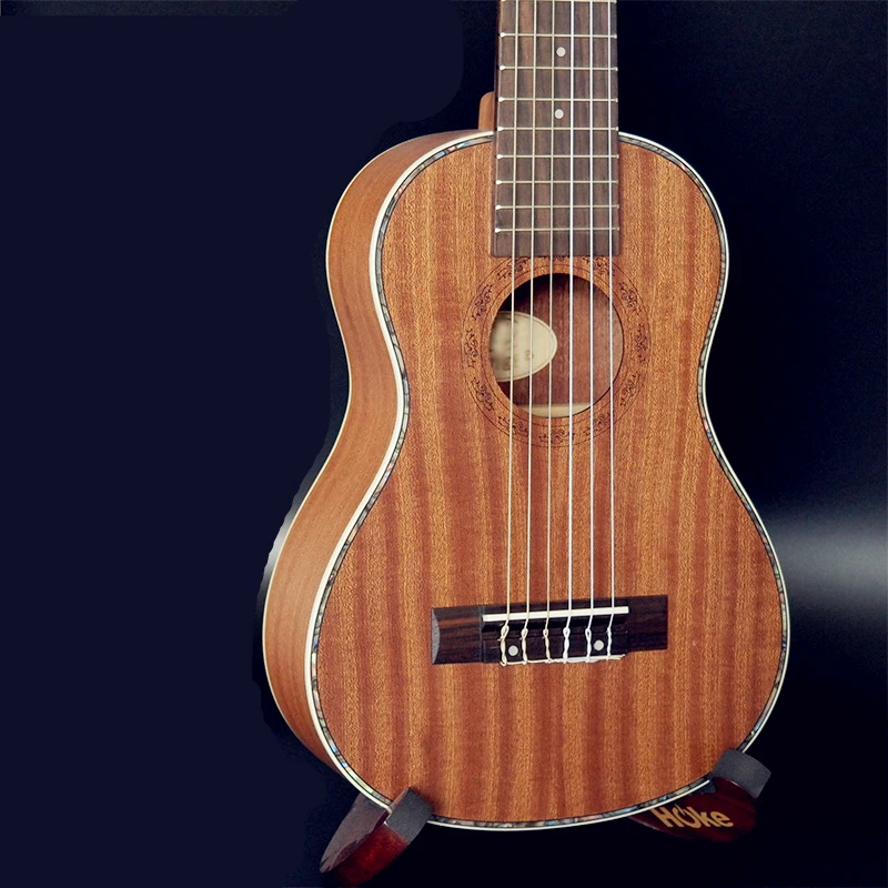 28 Inch Ukulele Mini Guitar 6 Strings Ukelele Hawaiian Sapele Guitar