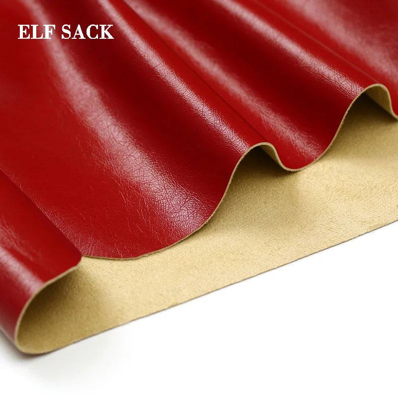 Женские шорты ELFSACK повседневные из искусственной кожи с эластичной талией