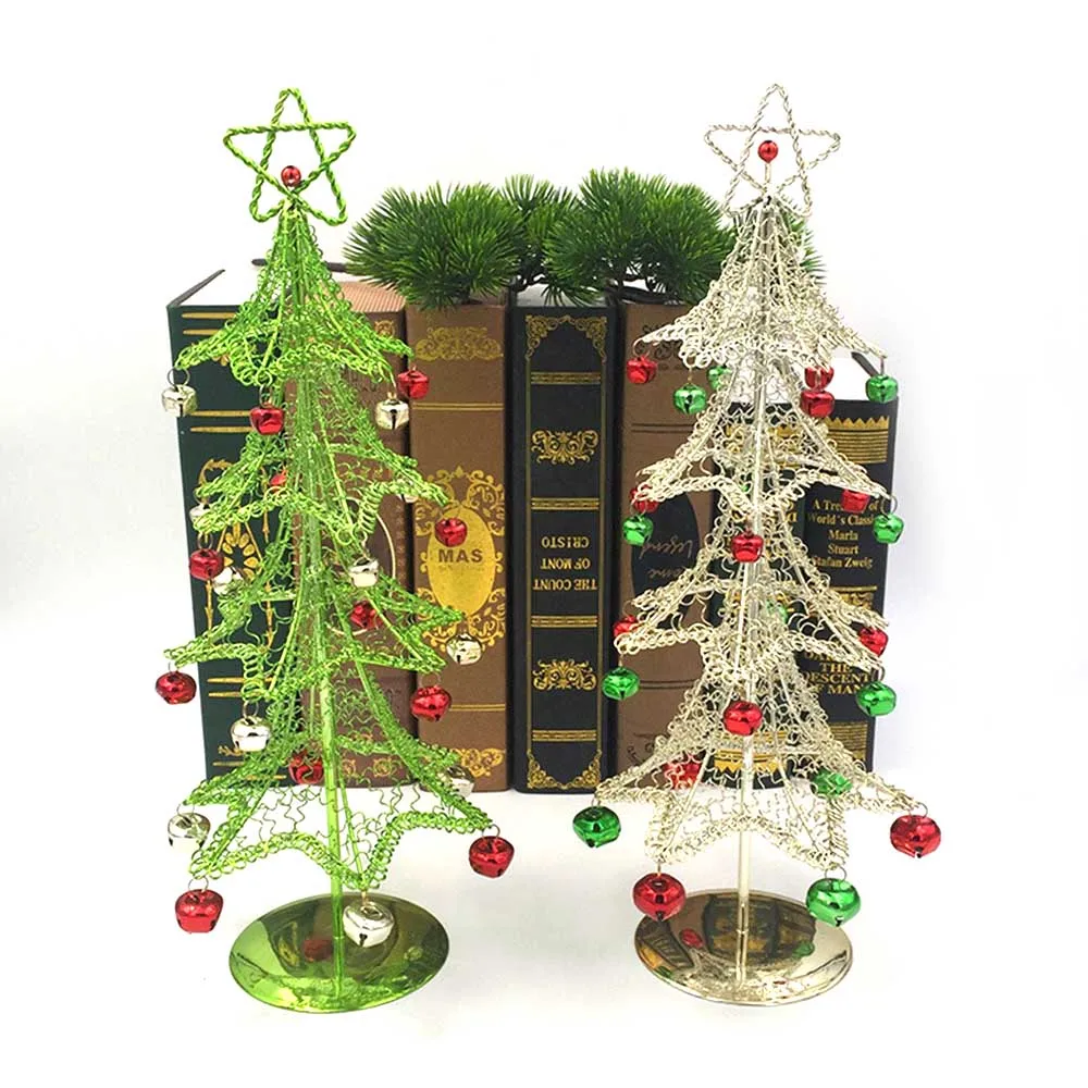 

Christmas decorations wrought iron Christmas tree Christmas desktop decoration Mini Christmas tree