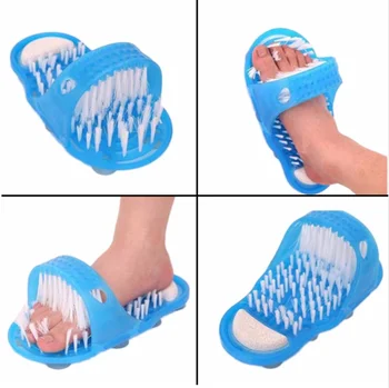 

Foot Care 1 Pc Reliable Easyfeet Easy Feet Foot Scrubber Brush Massager Clean Slippers Bathroom Tool Gift