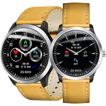 

ECG Measurement PPG Smart Watch Men Women Heart Rate Monitor Fitness Tracker Running Sport Watch Men Bluetooth Smart Watch Clock