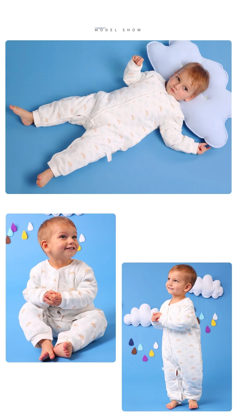 Детский хлопковый комбинезон i-baby Premium Matelasse PIMA, кашемировый хлопковый костюм, одежда с длинными рукавами для новорожденных, упакованная в подарочную коробку