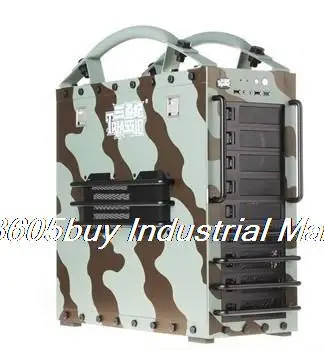 

Camouflage computer case aluminum computer case tools water line