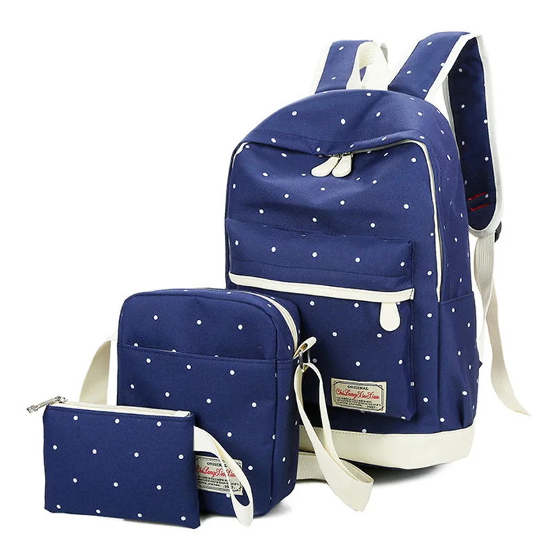 

3 Pcs/set Fashion School Backpack For Teenagers Large Capacity Printing Girls School Bags Student School Bags Student Mochila