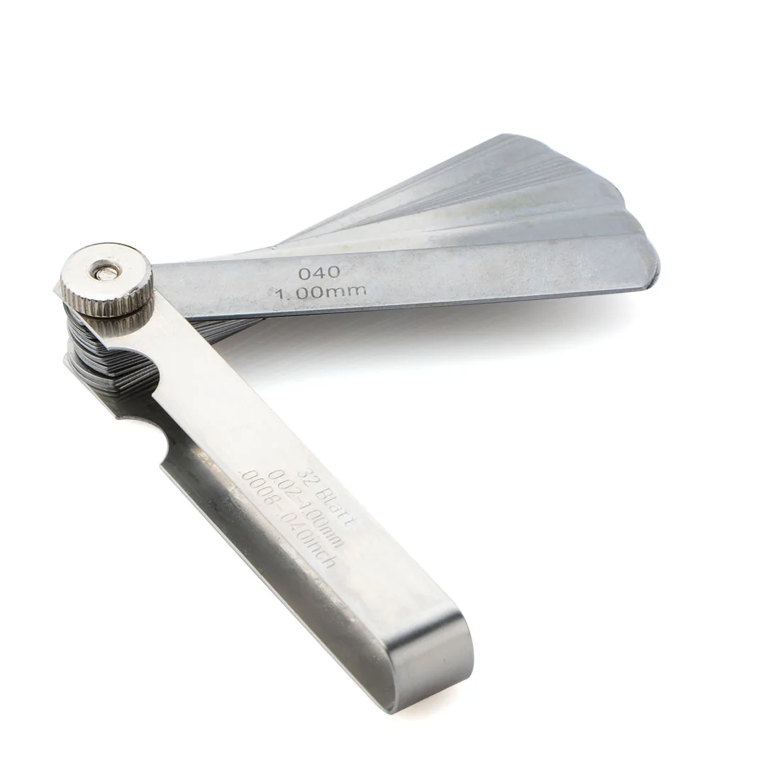 New Feeler 0.02 1.00mm 32 Blade Laser Feeler Gauge Tune Up Thickness