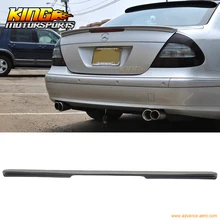 Для 2002-2008 Mercedes-Benz e-класса W211 4Dr AMG Стиль Неокрашенный для выхлопной трубы