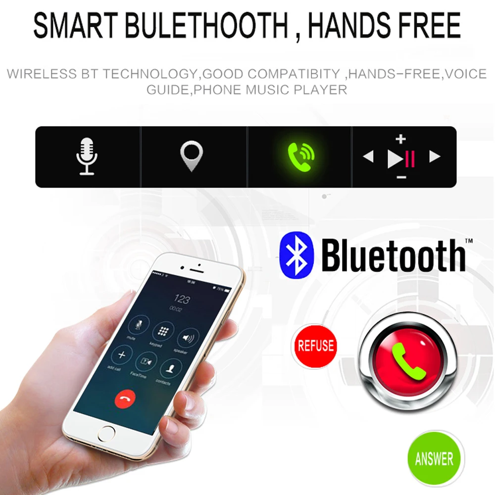 4.1 inch 1 Din Car Radio Bluetooth Support Rear View Camera USB Steering Wheel Remote