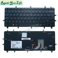 Клавиатура для ноутбука hp для Envy 13-2000 SPECTRE XT PRO 13-B000 Spectre XT 13 Великобритания клавиатура с подсветкой PK130TQ1A09