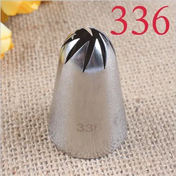 

1Pcs #336 Large Size Icing Piping Nozzles Premium 304 Stainless Steel Cake Cream Decoration Head Kitchen Pastry Tips