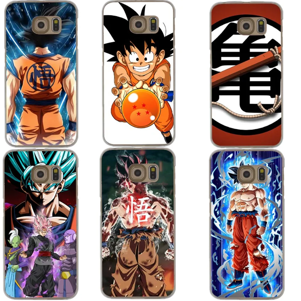 Мультфильм Dragon Ball Dragonball Z Жесткий ПК для Samsung Galaxy A3 A5 A7 2017 J1 J5 J7 2016 S5 S6 s7 край S8 плюс S9
