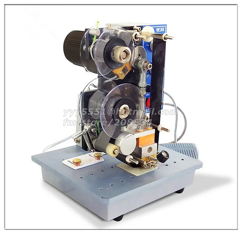 Semi Automatic date coding machine printing machine Manual expiry date code printers ,Hot Foll Stamp Coder, expiry date machine