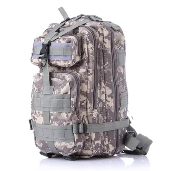 

Men Camouflage 3P Tactical Climbing Backpack Large Capacity Outdoor Sport Mountaineering Molle Military Army Waterproof Bag